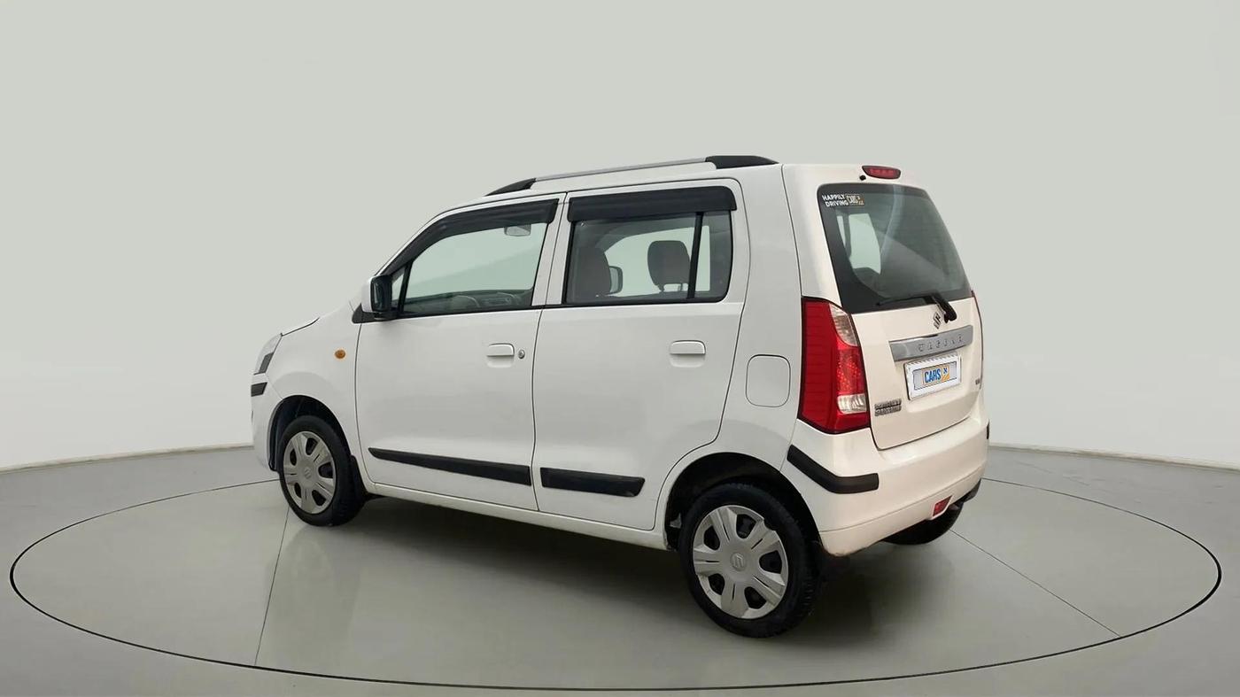 2015 Maruti Wagon R 1.0 VXI, Petrol, Manual, 52,896 km, Left Back Diagonal