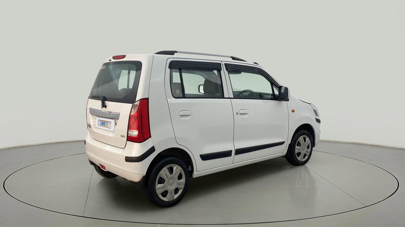 2015 Maruti Wagon R 1.0 VXI, Petrol, Manual, 52,896 km, Right Back Diagonal