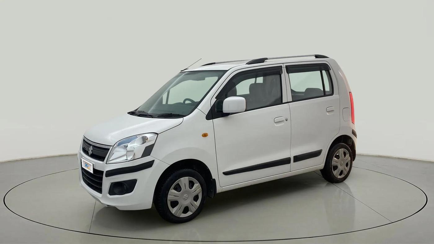 2015 Maruti Wagon R 1.0 VXI, Petrol, Manual, 52,896 km, Left Front Diagonal