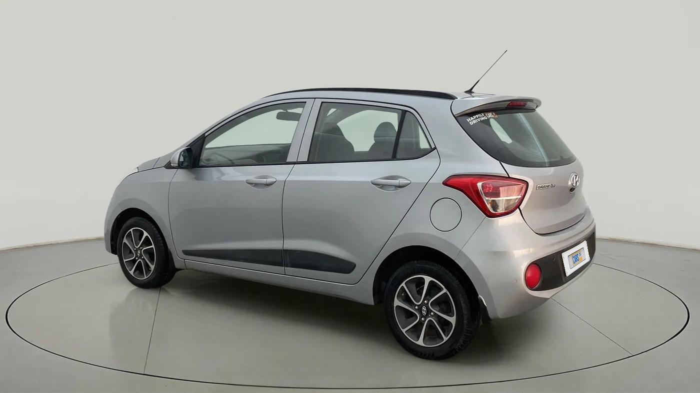 2018 Hyundai Grand i10 SPORTZ AT 1.2 KAPPA VTVT, Petrol, Automatic, 34,457 km, Left Back Diagonal