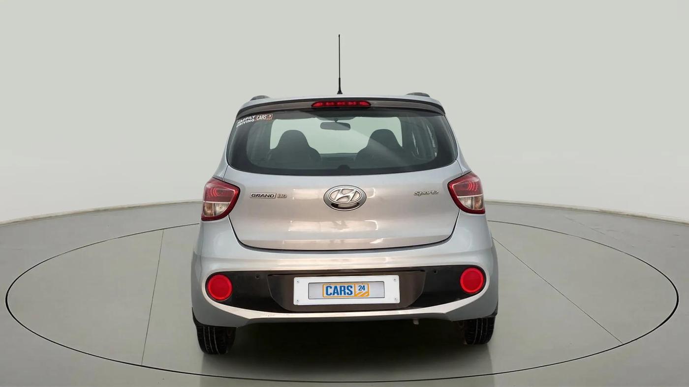 2018 Hyundai Grand i10 SPORTZ AT 1.2 KAPPA VTVT, Petrol, Automatic, 34,457 km, Back/Rear