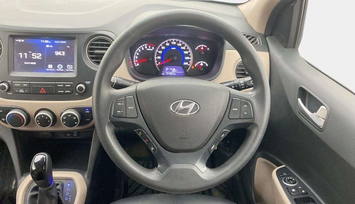 2018 Hyundai Grand i10 SPORTZ AT 1.2 KAPPA VTVT, Petrol, Automatic, 34,457 km, Steering Wheel Close Up