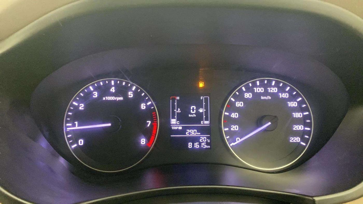2016 Hyundai Elite i20 MAGNA 1.2, Petrol, Manual, 81,586 km, Odometer Image