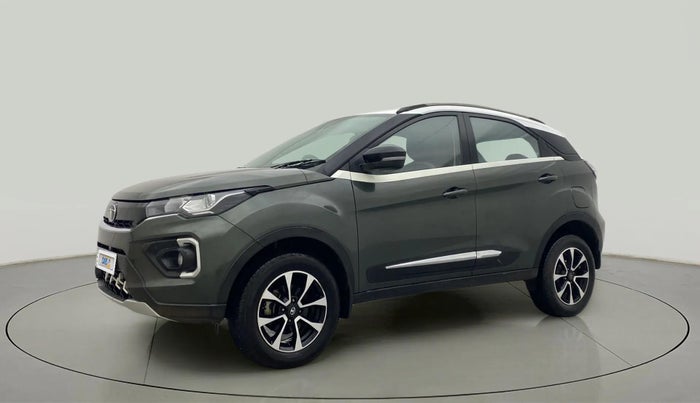 2021 Tata NEXON XZA PLUS SUNROOF DUAL TONE PETROL, Petrol, Automatic, 20,305 km, Left Front Diagonal