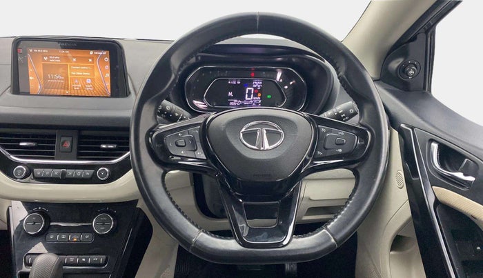 2021 Tata NEXON XZA PLUS SUNROOF DUAL TONE PETROL, Petrol, Automatic, 20,305 km, Steering Wheel Close Up