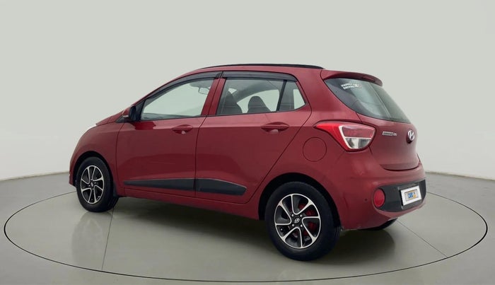 2018 Hyundai Grand i10 SPORTZ AT 1.2 KAPPA VTVT, Petrol, Automatic, 34,648 km, Left Back Diagonal