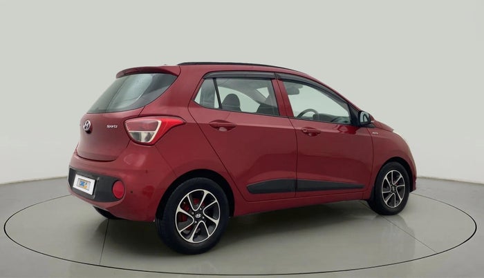 2018 Hyundai Grand i10 SPORTZ AT 1.2 KAPPA VTVT, Petrol, Automatic, 34,648 km, Right Back Diagonal