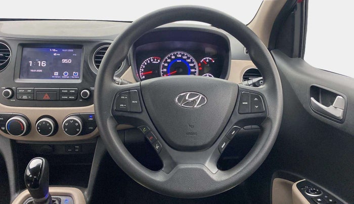 2018 Hyundai Grand i10 SPORTZ AT 1.2 KAPPA VTVT, Petrol, Automatic, 34,648 km, Steering Wheel Close Up