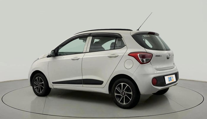 2017 Hyundai Grand i10 SPORTZ (O) AT 1.2 KAPPA VTVT, Petrol, Automatic, 68,276 km, Left Back Diagonal