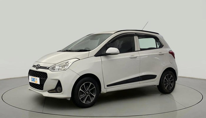 2017 Hyundai Grand i10 SPORTZ (O) AT 1.2 KAPPA VTVT, Petrol, Automatic, 68,276 km, Left Front Diagonal