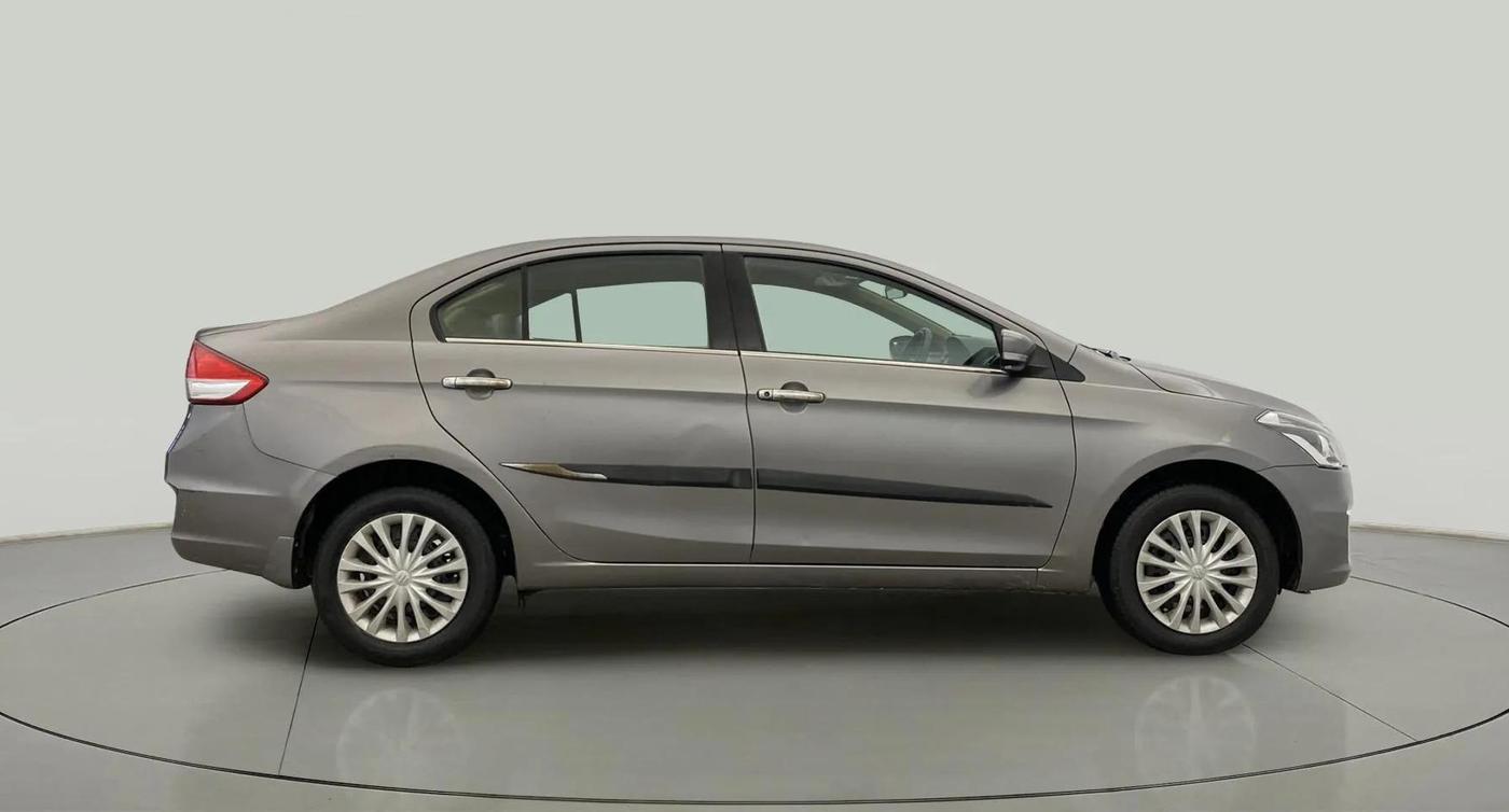 2017 Maruti Ciaz DELTA 1.4 MT PETROL, Petrol, Manual, 24,022 km, Right Side View
