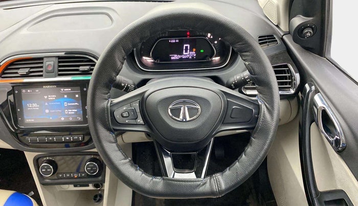 2022 Tata TIGOR XZ PLUS PETROL, Petrol, Manual, 58,785 km, Steering Wheel Close Up