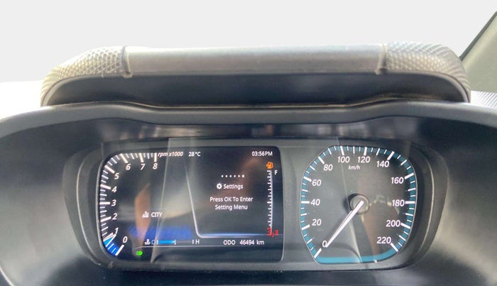 2021 Tata ALTROZ XZ PLUS PETROL DARK EDITION, Petrol, Manual, 46,486 km, Odometer Image