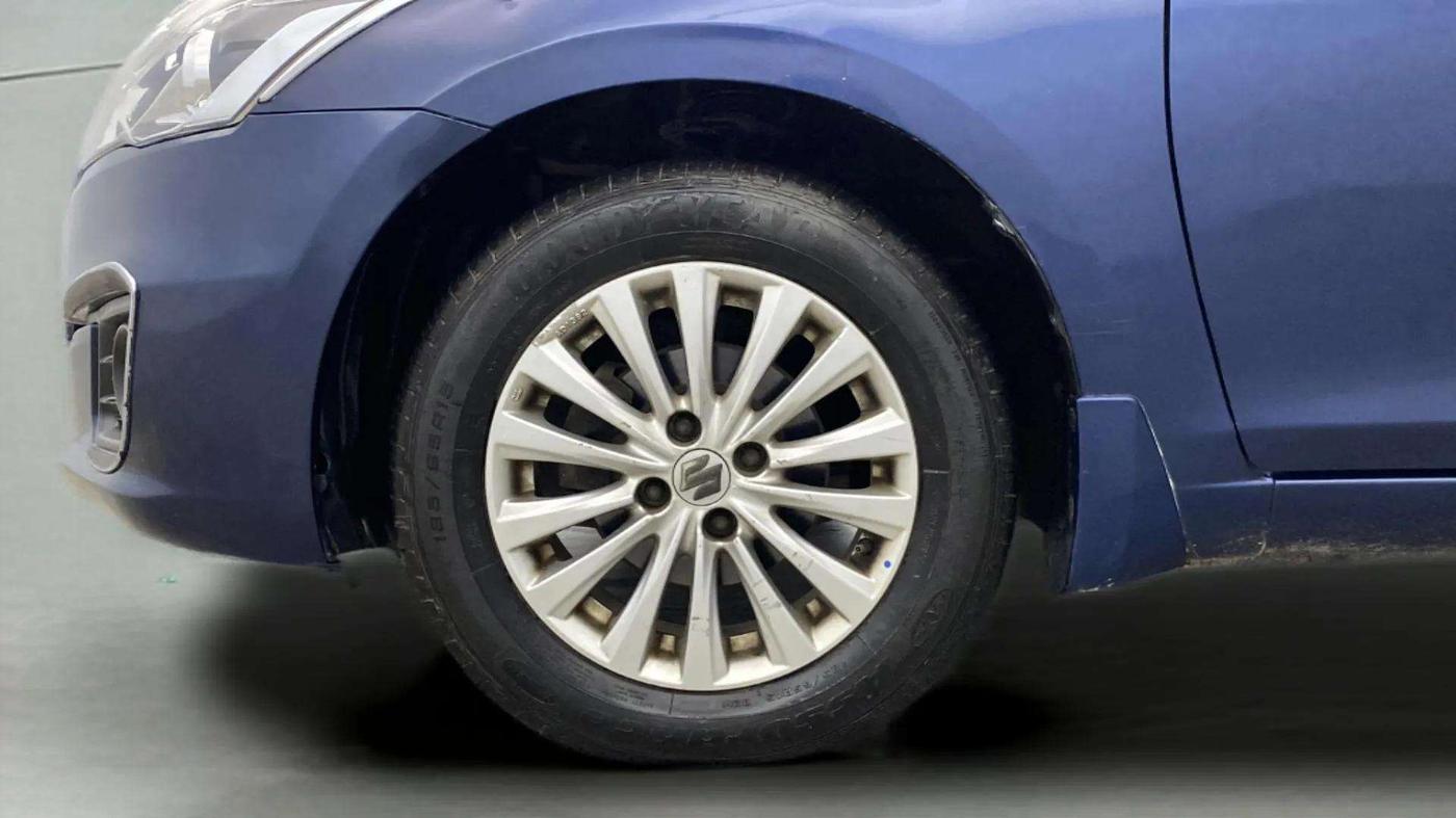 2017 Maruti Ciaz ZETA 1.4  AT PETROL, Petrol, Automatic, 55,788 km, Left Front Wheel
