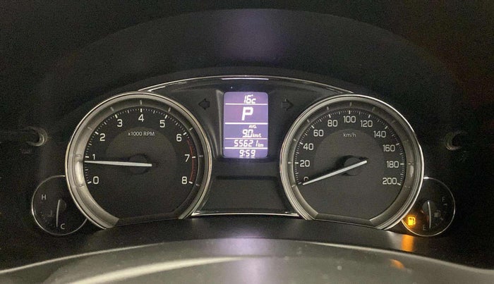 2017 Maruti Ciaz ZETA 1.4  AT PETROL, Petrol, Automatic, 55,788 km, Odometer Image