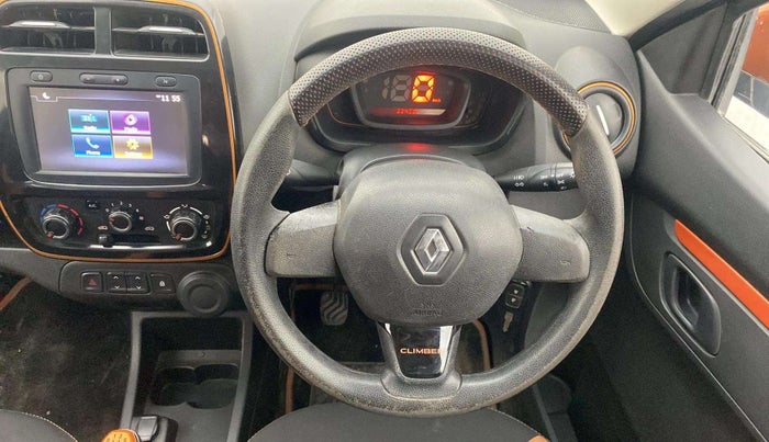 2019 Renault Kwid CLIMBER 1.0, Petrol, Manual, 32,646 km, Steering Wheel Close Up