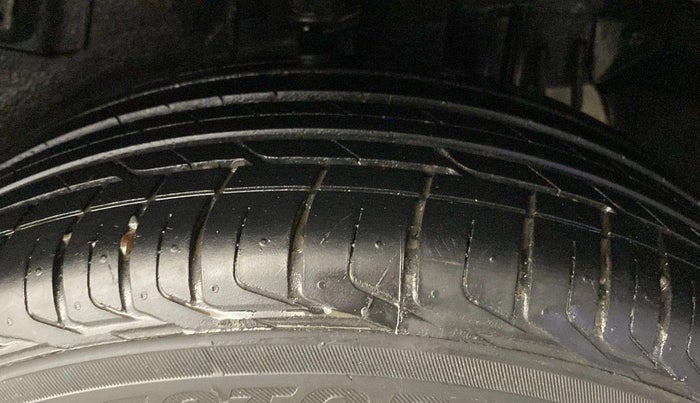 2020 Tata NEXON XZA PLUS PETROL, Petrol, Automatic, 13,785 km, Left Front Tyre Tread