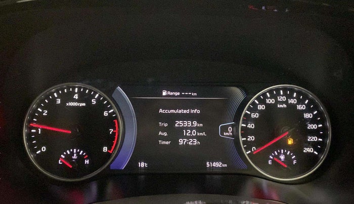 2019 KIA SELTOS GTX PLUS 1.4 PETROL, Petrol, Manual, 51,694 km, Odometer Image