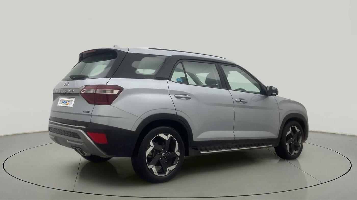 2021 Hyundai ALCAZAR 2.0 SIGNATURE (O) AT 6STR, Petrol, Automatic, 34,435 km, Right Back Diagonal