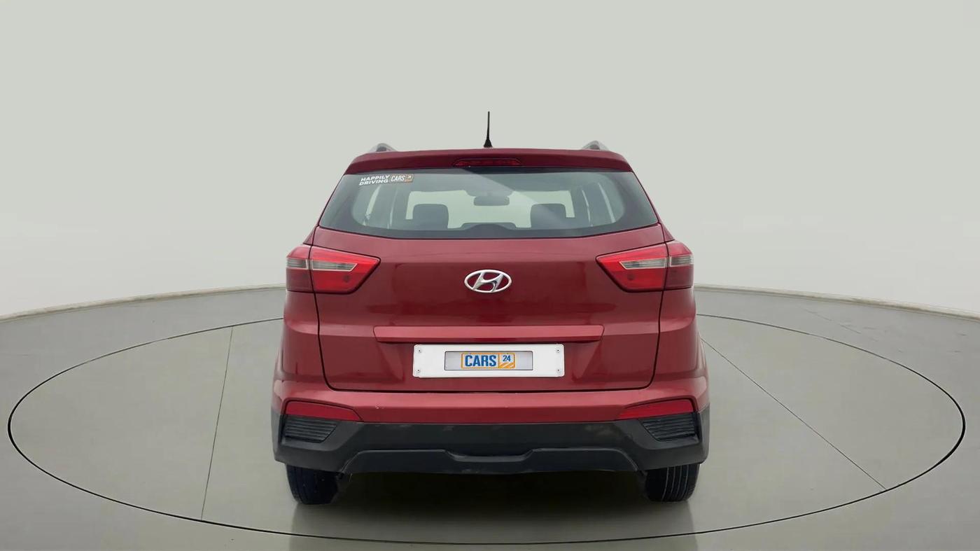 2018 Hyundai Creta E PLUS 1.6 PETROL, Petrol, Manual, 75,966 km, Back/Rear