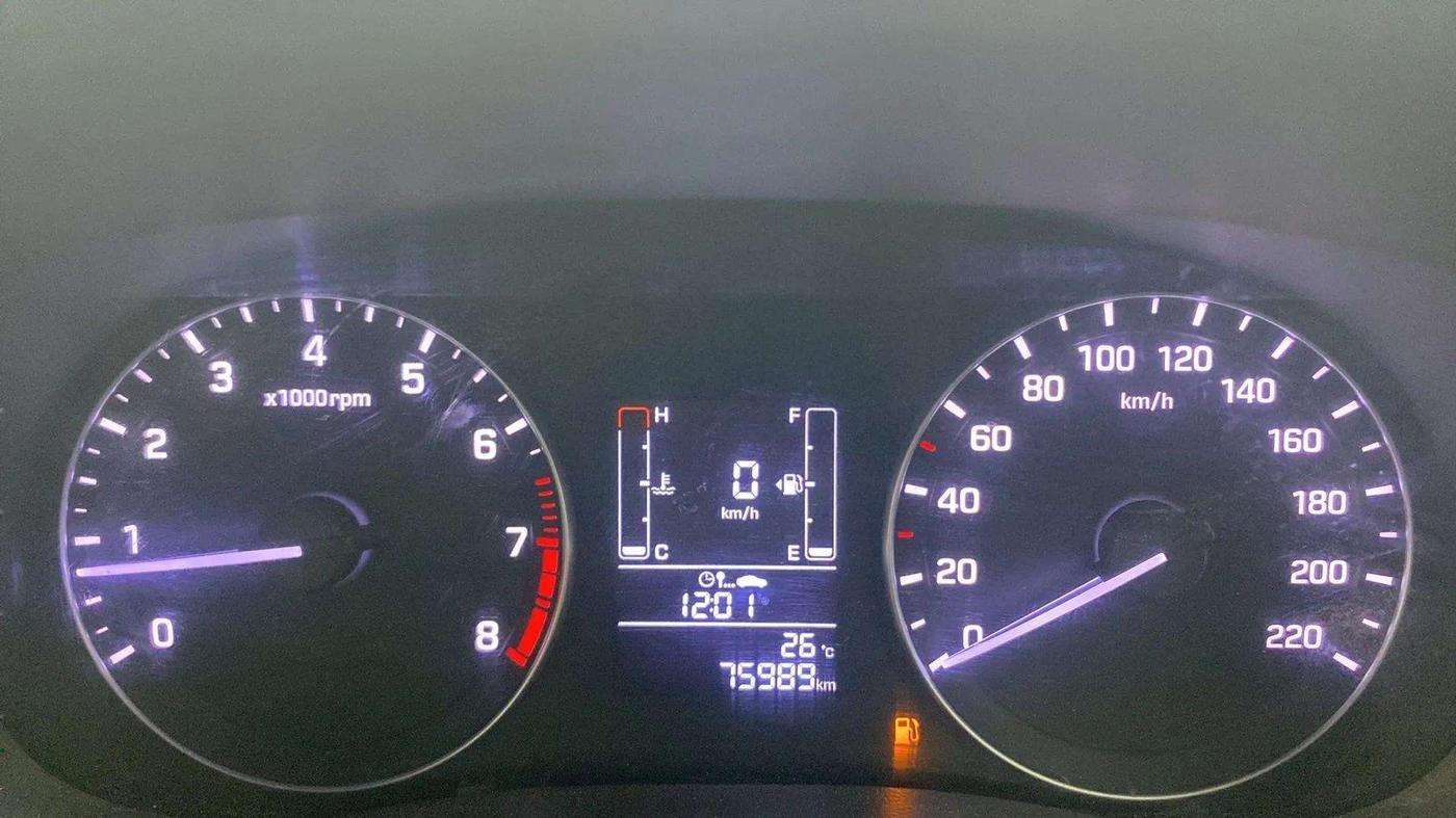 2018 Hyundai Creta E PLUS 1.6 PETROL, Petrol, Manual, 75,966 km, Odometer Image