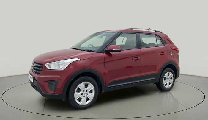 2018 Hyundai Creta E PLUS 1.6 PETROL, Petrol, Manual, 75,966 km, Left Front Diagonal