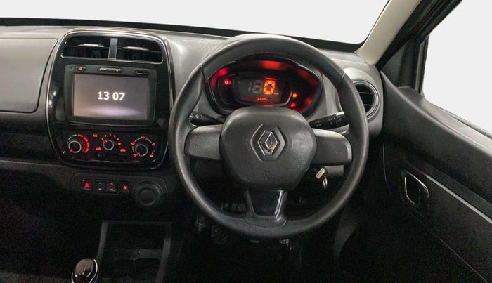 2018 Renault Kwid RXT 1.0 (O), Petrol, Manual, 72,726 km, Steering Wheel Close Up