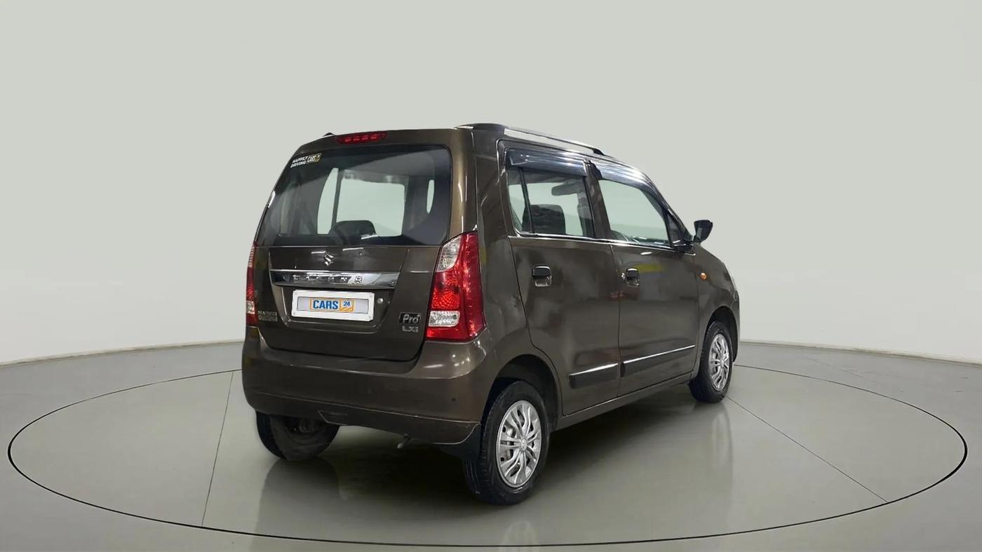 2015 Maruti Wagon R 1.0 LXI CNG, CNG, Manual, 39,899 km, Right Back Diagonal