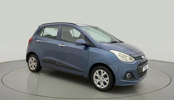 2014 Hyundai Grand i10 SPORTZ 1.2 KAPPA VTVT, Petrol, Manual, 51,421 km, Right Front Diagonal