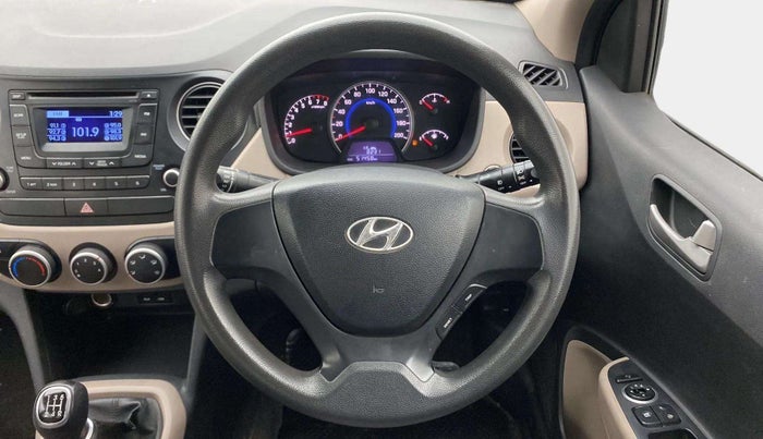 2014 Hyundai Grand i10 SPORTZ 1.2 KAPPA VTVT, Petrol, Manual, 51,421 km, Steering Wheel Close Up