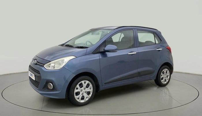 2014 Hyundai Grand i10 SPORTZ 1.2 KAPPA VTVT, Petrol, Manual, 51,421 km, Left Front Diagonal