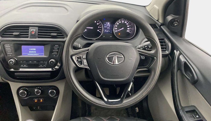 2019 Tata Tiago XZA PETROL, Petrol, Automatic, 52,528 km, Steering Wheel Close Up