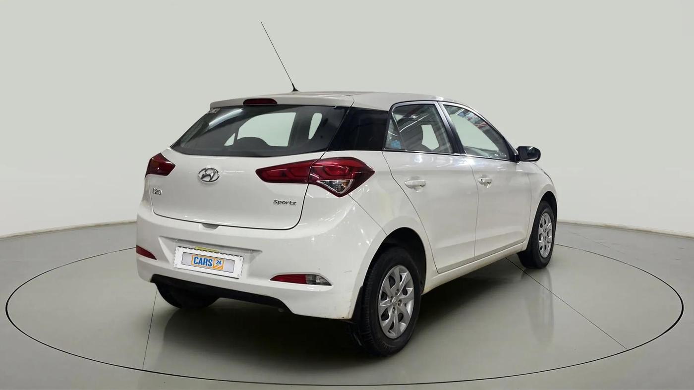 2017 Hyundai Elite i20 SPORTZ 1.2, Petrol, Manual, 13,268 km, Right Back Diagonal