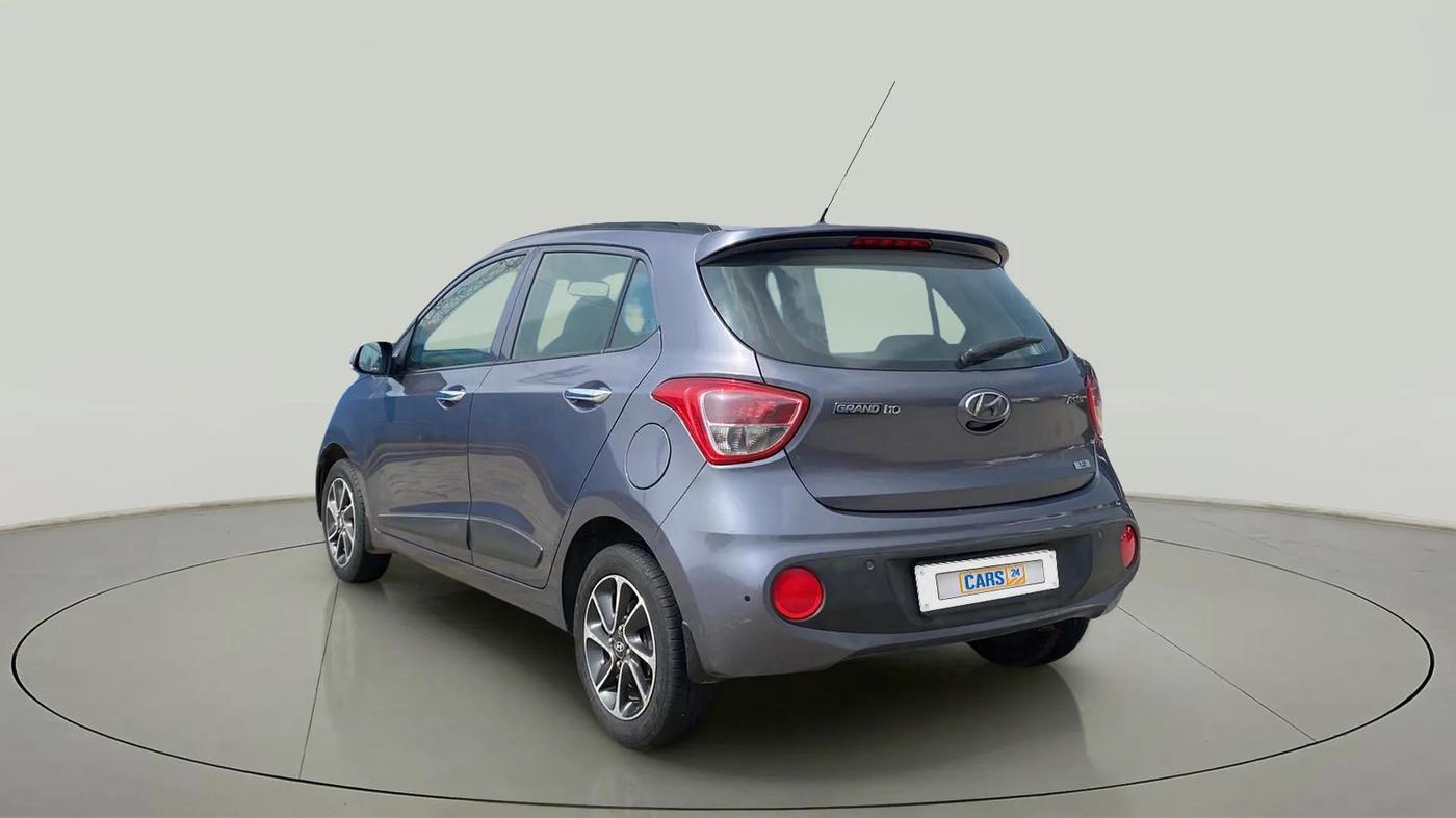 2017 Hyundai Grand i10 ASTA 1.2 KAPPA VTVT, Petrol, Manual, 61,858 km, Left Back Diagonal