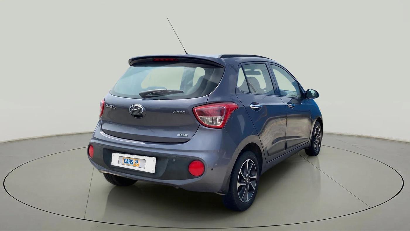 2017 Hyundai Grand i10 ASTA 1.2 KAPPA VTVT, Petrol, Manual, 61,858 km, Right Back Diagonal