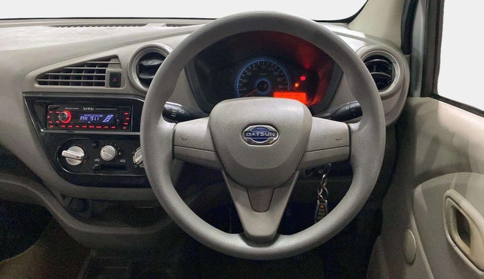 2017 Datsun Redi Go T (O), Petrol, Manual, 73,416 km, Steering Wheel Close Up