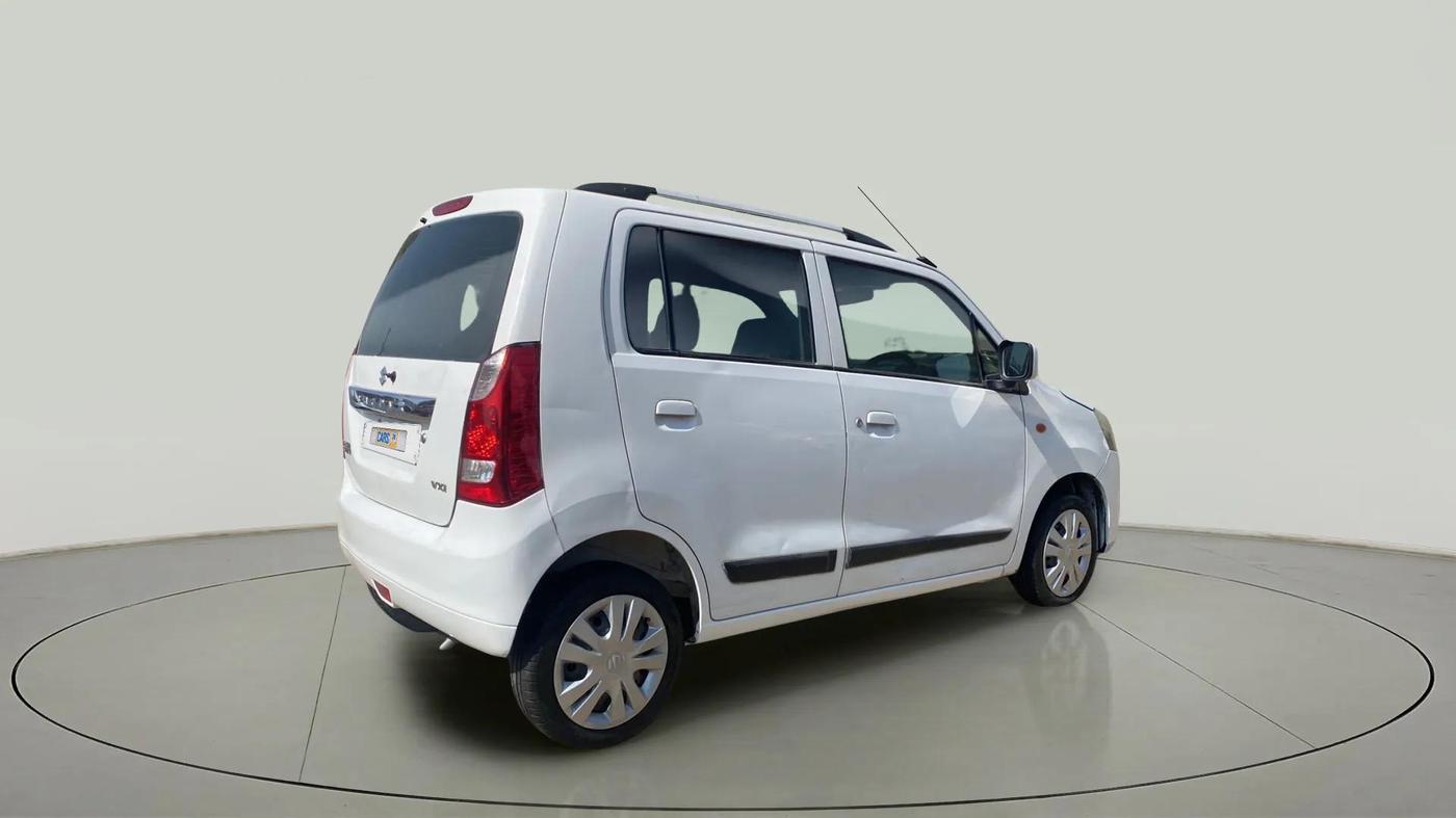 2014 Maruti Wagon R 1.0 VXI, Petrol, Manual, 75,834 km, Right Back Diagonal