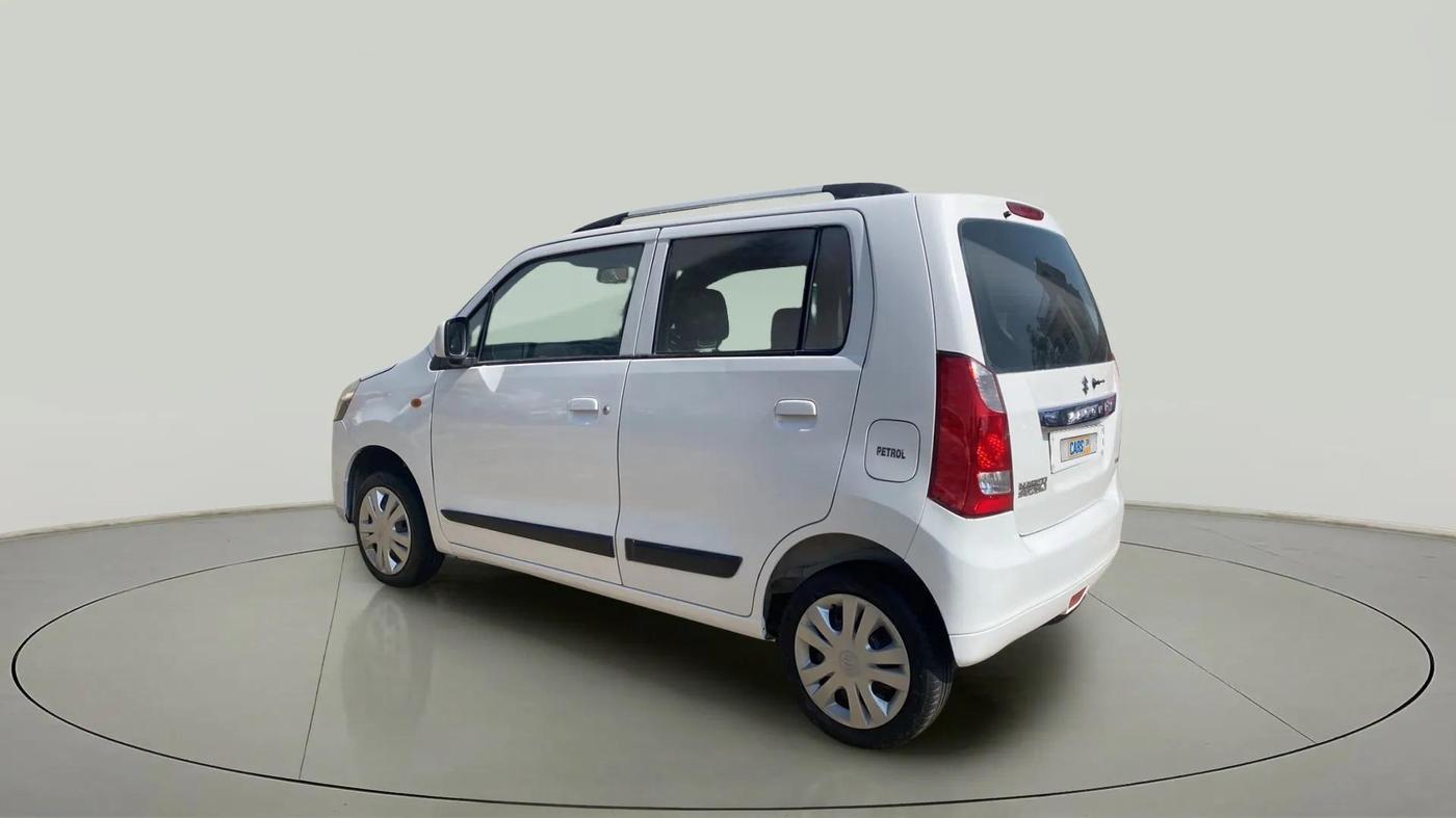 2014 Maruti Wagon R 1.0 VXI, Petrol, Manual, 75,834 km, Left Back Diagonal