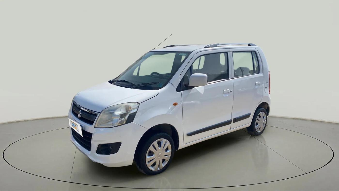 2014 Maruti Wagon R 1.0 VXI, Petrol, Manual, 75,834 km, Left Front Diagonal