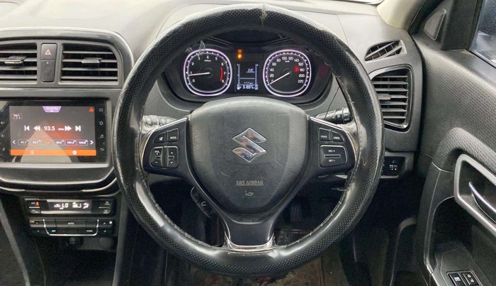 2021 Maruti Vitara Brezza ZXI PLUS, Petrol, Manual, 51,998 km, Steering Wheel Close Up