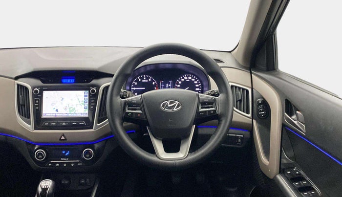 2017 Hyundai Creta SX PLUS 1.6 PETROL, Petrol, Manual, 45,992 km, Steering Wheel Close Up