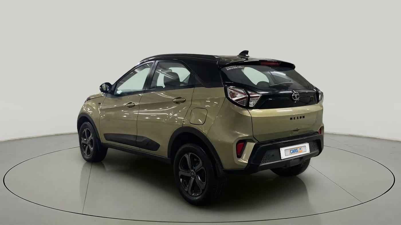 2023 Tata NEXON XZA PLUS LUX SUNROOF KAZIRANGA DIESEL, Diesel, Automatic, 27,212 km, Left Back Diagonal