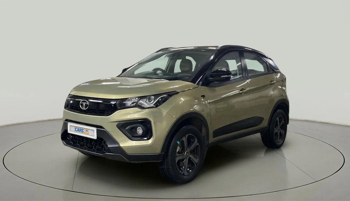 2023 Tata NEXON XZA PLUS LUX SUNROOF KAZIRANGA DIESEL, Diesel, Automatic, 27,131 km, Left Front Diagonal