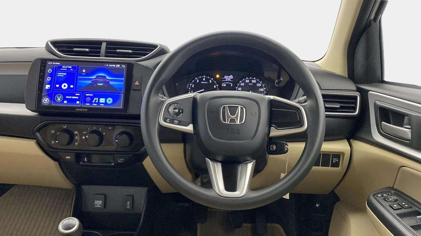 2024 Honda Amaze 1.2L I-VTEC S, Petrol, Manual, 2,344 km, Steering Wheel Close Up