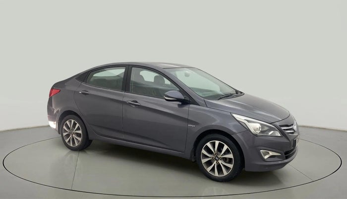 2016 Hyundai Verna 1.6 VTVT SX, Petrol, Manual, 48,743 km, Right Front Diagonal