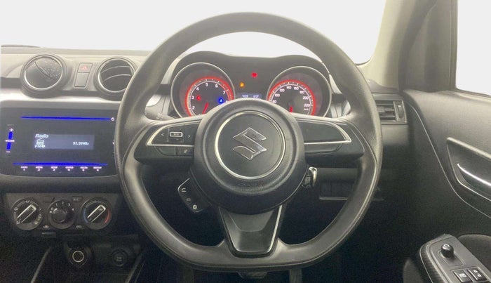 2023 Maruti Swift VXI AMT, Petrol, Automatic, 19,704 km, Steering Wheel Close Up