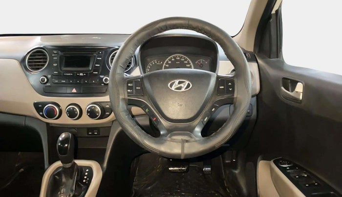 2015 Hyundai Grand i10 ASTA AT 1.2 KAPPA VTVT, Petrol, Automatic, 96,144 km, Steering Wheel Close Up