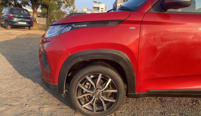 2018 Mahindra KUV 100 NXT K8 P 6 STR, Petrol, Manual, 18,505 km, Left fender - Minor scratches