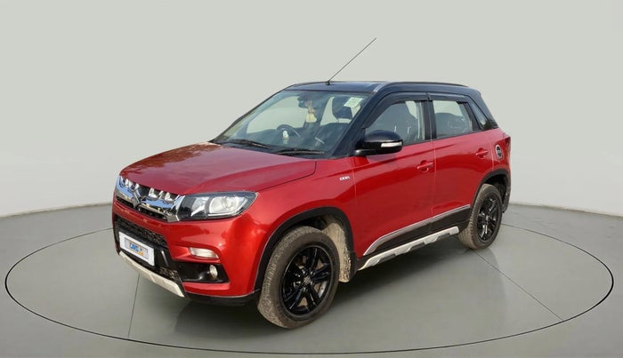 2019 Maruti Vitara Brezza ZDI PLUS AT DUAL TONE, Diesel, Automatic, 63,987 km, Left Front Diagonal