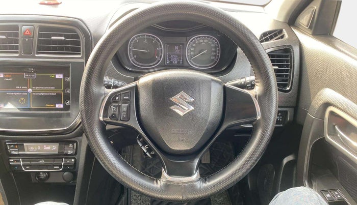 2019 Maruti Vitara Brezza ZDI PLUS AT DUAL TONE, Diesel, Automatic, 63,987 km, Steering Wheel Close Up